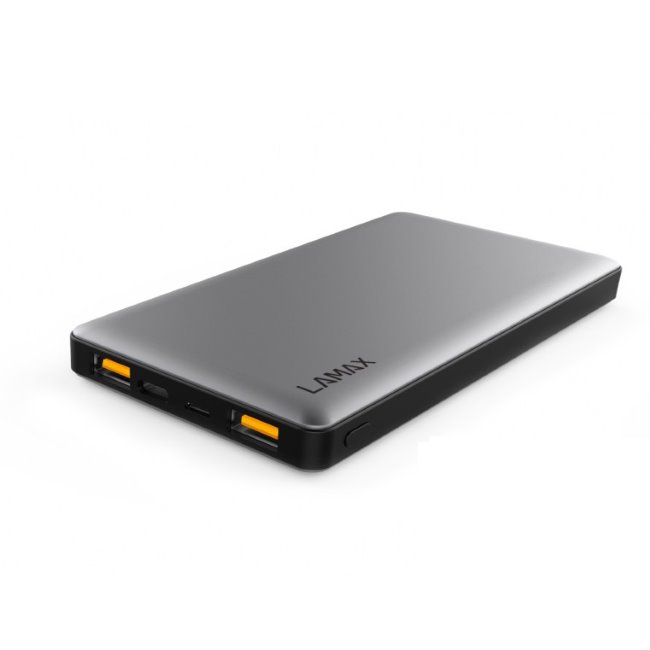 LAMAX Fast Charge gyorstöltős powerbank 10 000 mAh