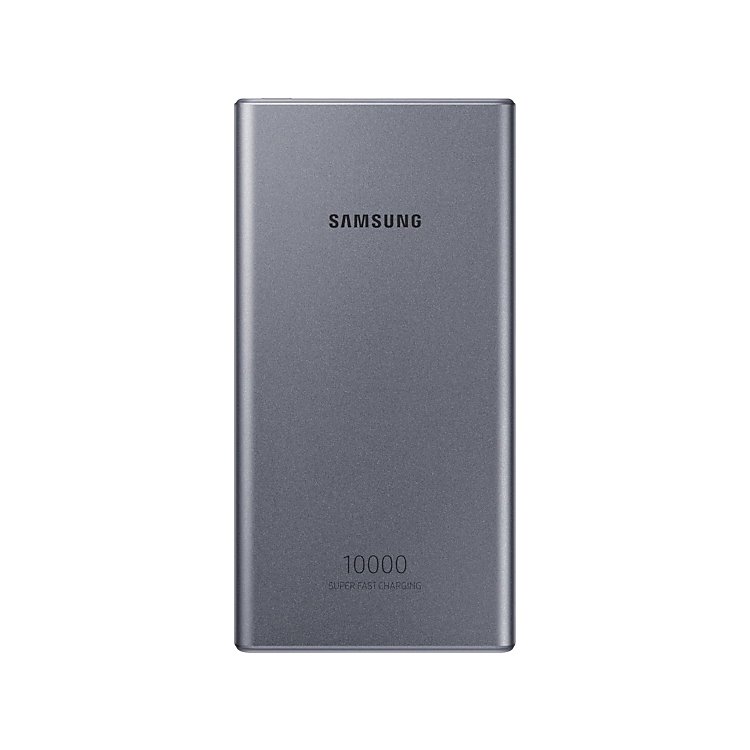 PowerBank Samsung 10000 mAh hordozható áramforrás (25W), szürke PowerBank Samsung 10000 mAh hordozható áramforrás (25W), szürke