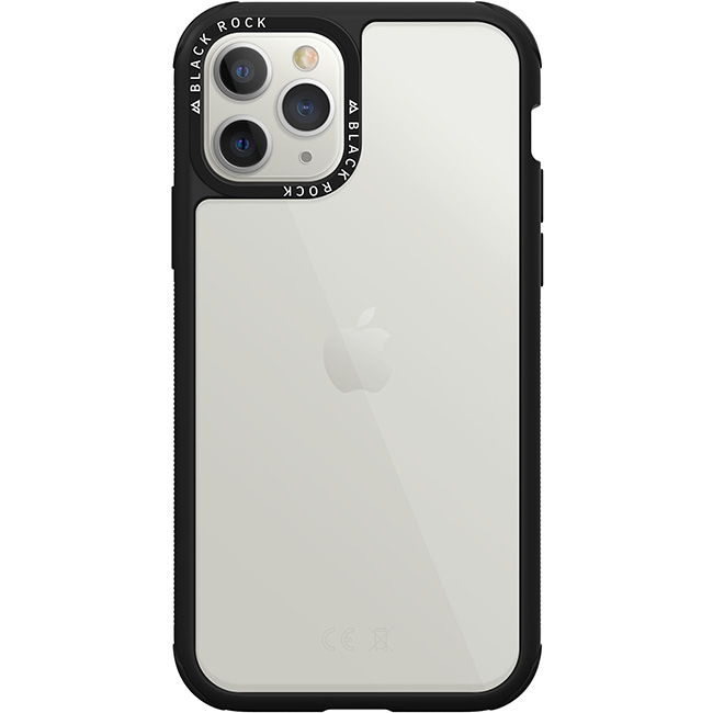 Tok Black Rock Robust Transparent for Apple iPhone 11 Pro Max, Black