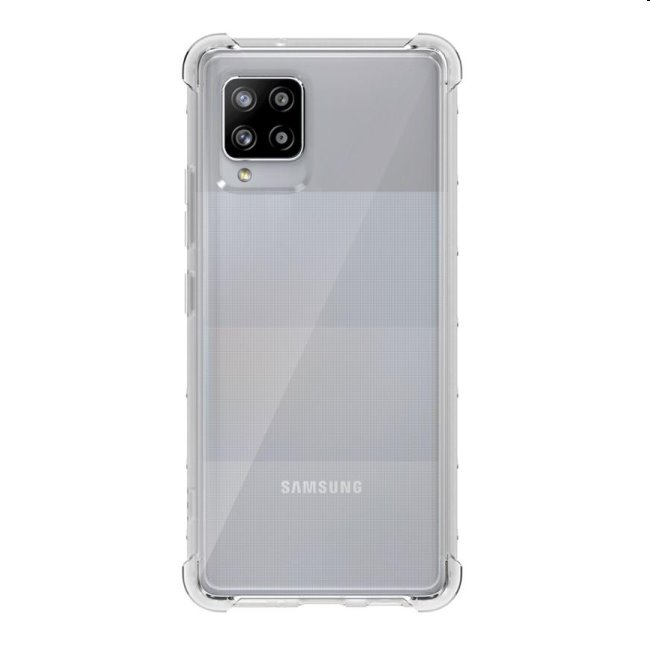 Clear Protective Cover tok Samsung Galaxy A42 5G számára - A426B, fehér (GP-FPA426K)