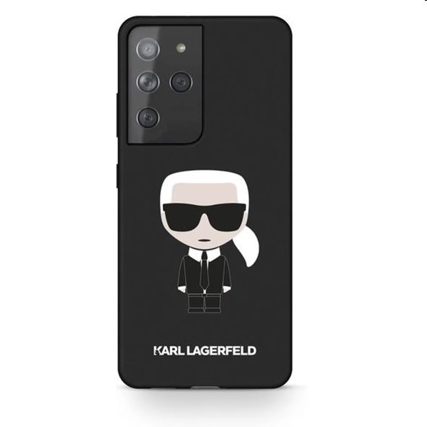 Tok Karl Lagerfeld Iconic Full Body for Samsung Galaxy S21 Ultra - G998B, fekete