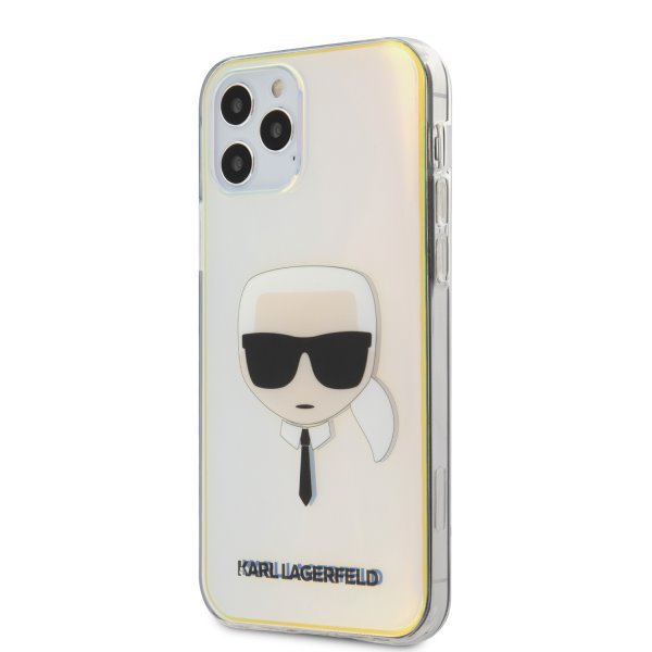 Tok Karl Lagerfeld PC/TPU Head for iPhone 12/12 Pro, iridescent