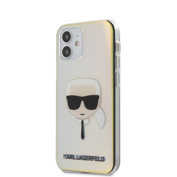 Tok Karl Lagerfeld PC/TPU Head for iPhone 12 mini, iridescent