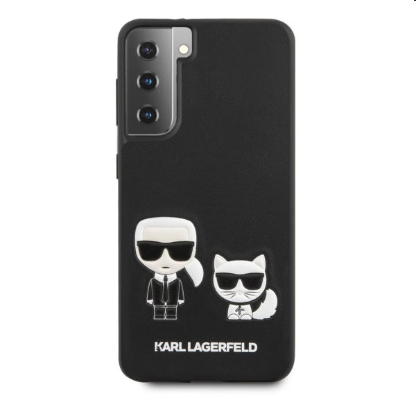 Tok Karl Lagerfeld PU Karl &Choupette for Samsung Galaxy S21- G991B, fekete