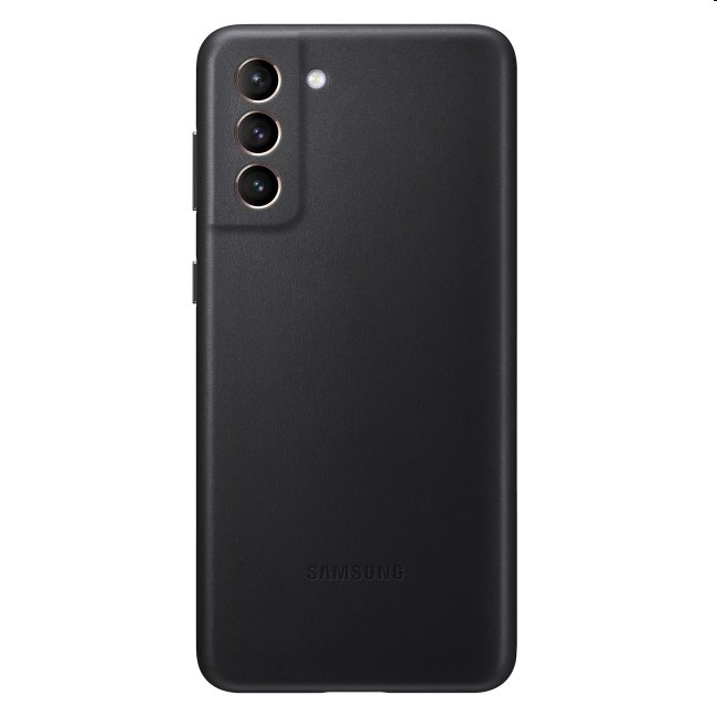 Leather Cover tok Samsung Galaxy S21 Plus számára - G996B, Fekete (EF-VG996L) Leather Cover tok Samsung Galaxy S21 Plus számára - G996B, Fekete (EF-VG996L)