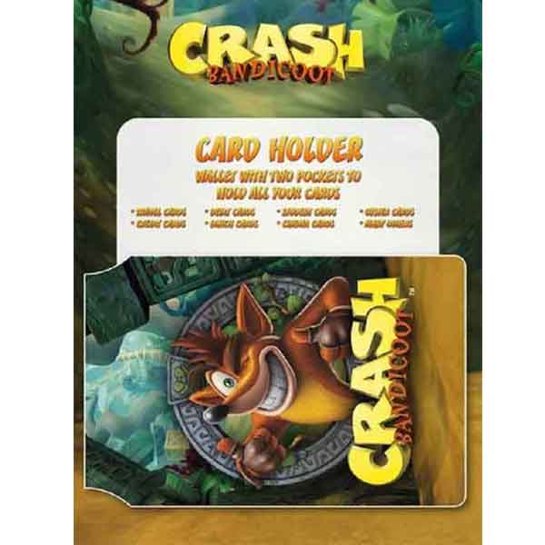 Kártyatartó Crash Bandicoot