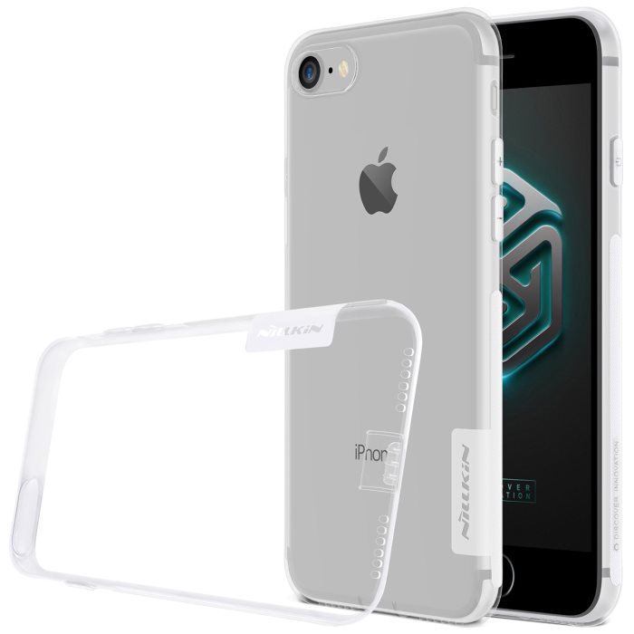 Nillkin Nature TPU tok for Apple iPhone 7 és iPhone 8, Transparent
