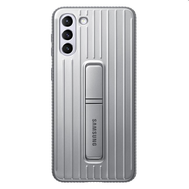 Tok Protective állványing Cover  Samsung Galaxy S21 Plus - G996B, light gray (EF-RG996C)