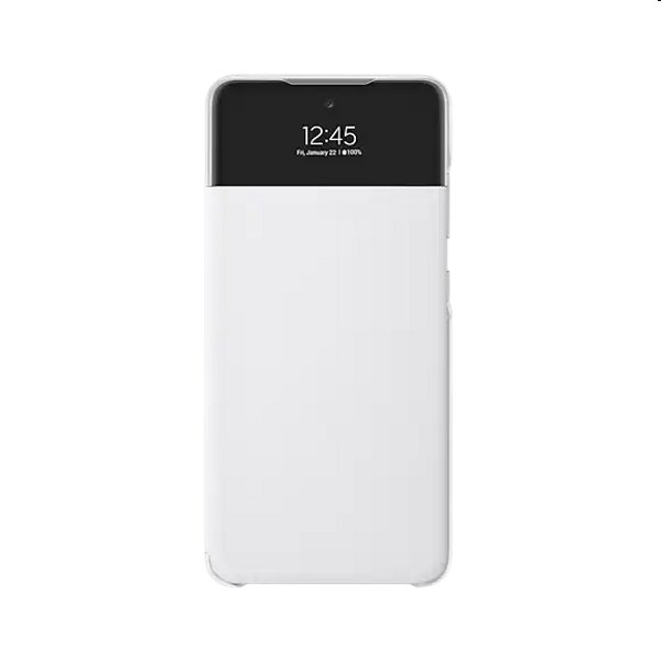 S View Cover tok Samsung Galaxy A52/A52s számára, fehér (EF-EA525PW)