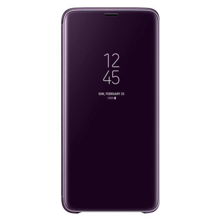 Tok Samsung Clear View Standing Cover EF-ZG965C for Samsung Galaxy S9 Plus - G965F, Purple