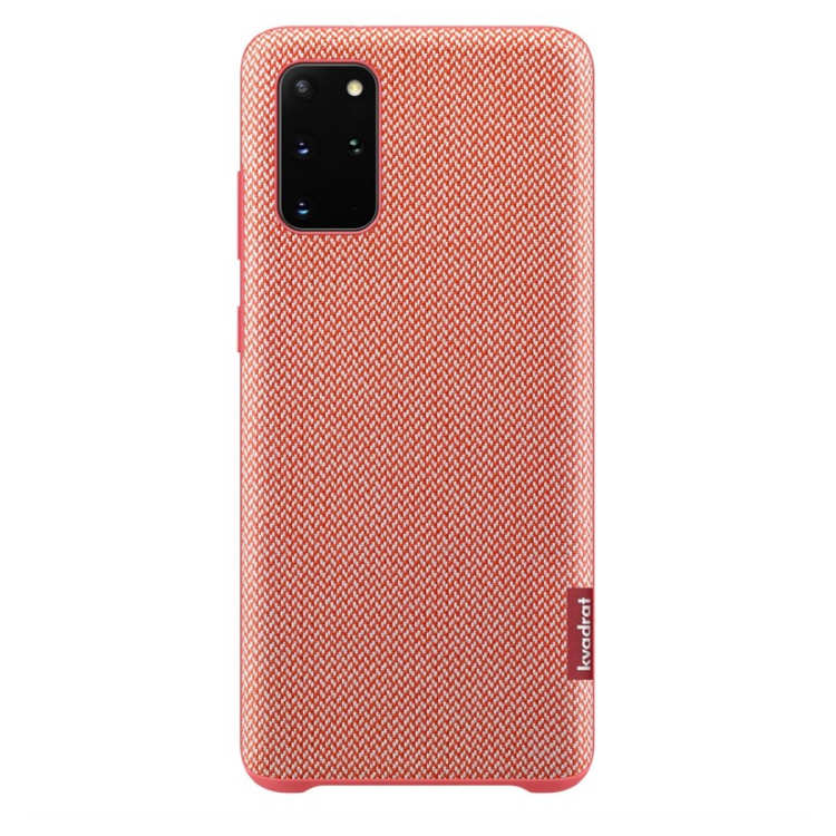 Kvadrat Cover tok Samsung Galaxy S20 Plus számára, piros