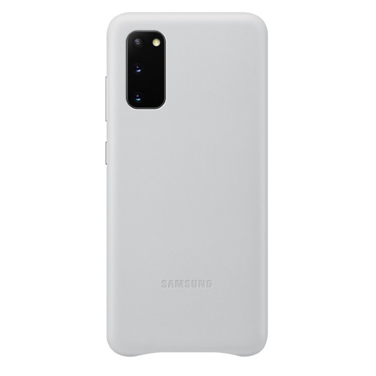 Tok Leather Cover for Samsung Galaxy S20, light gray