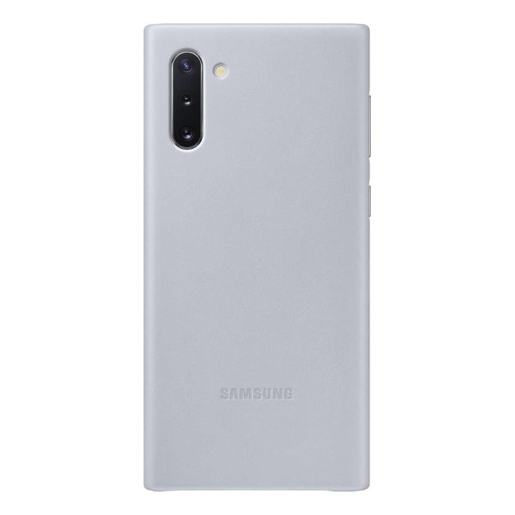 Samsung Leather Cover tok Note 10 számára, szürke