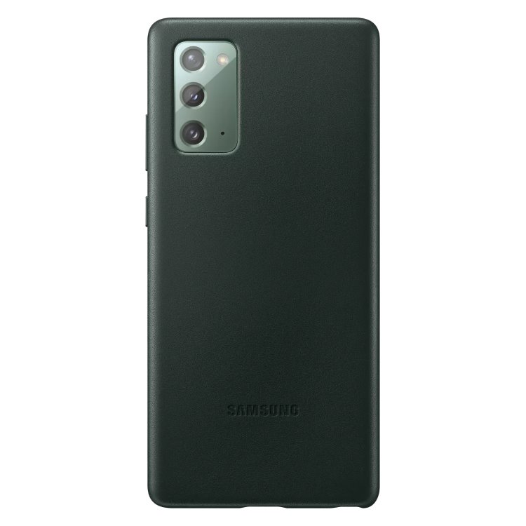 Samsung Leather Cover EF-VN980LGE tok Samsung Galaxy Note 20 számára - N980F, zöld
