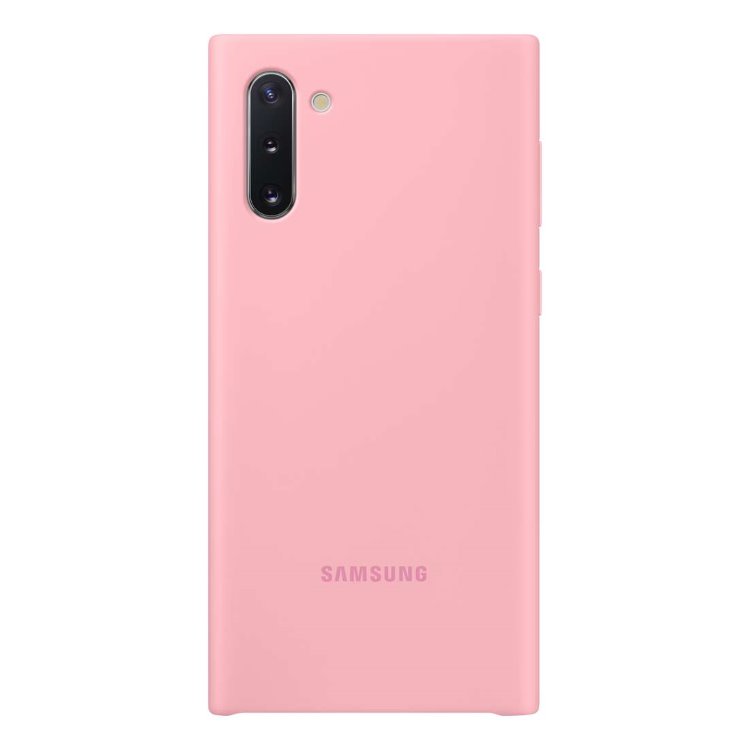 Samsung Silicone Cover EF-PN970TPE tok Samsung Galaxy Note 10 számára - N970F, Rózsaszín Samsung Silicone Cover EF-PN970TPE tok Samsung Galaxy Note 10 számára - N970F, Rózsaszín