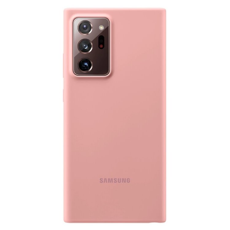 Tok Samsung Silicone Cover EF-PN985TAE  Samsung Galaxy Note 20  Ultra 5G - N986B, Copper Brown
