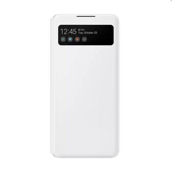 Tok Samsung Smart S-View Cover Galaxy A42 - A426B, white (EF-EA426PWEGEE)