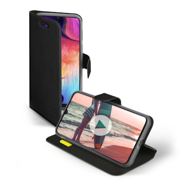 SBS Book Sense Case for Samsung Galaxy A50s/A50/A30s, fekete