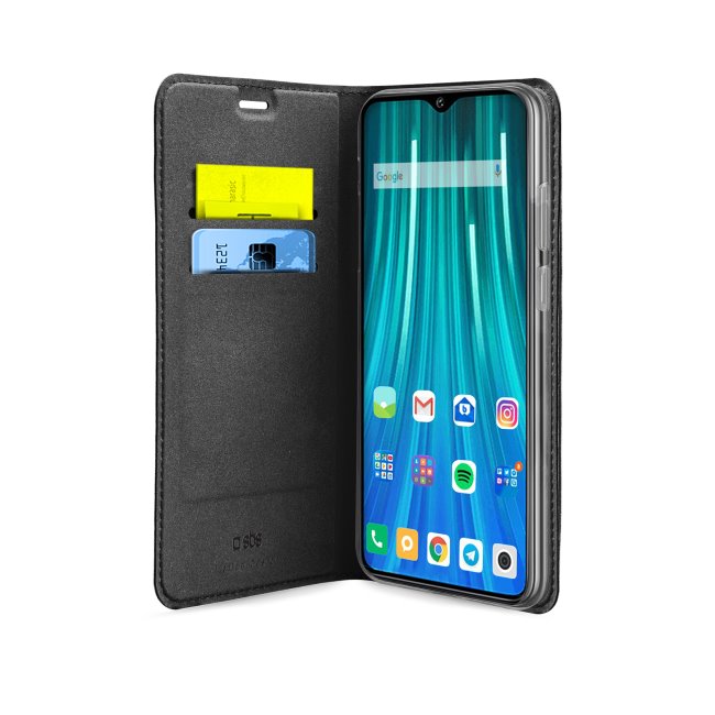 Tok  SBS Book Wallet Lite Xiaomi Redmi Note 9 Pro, fekete