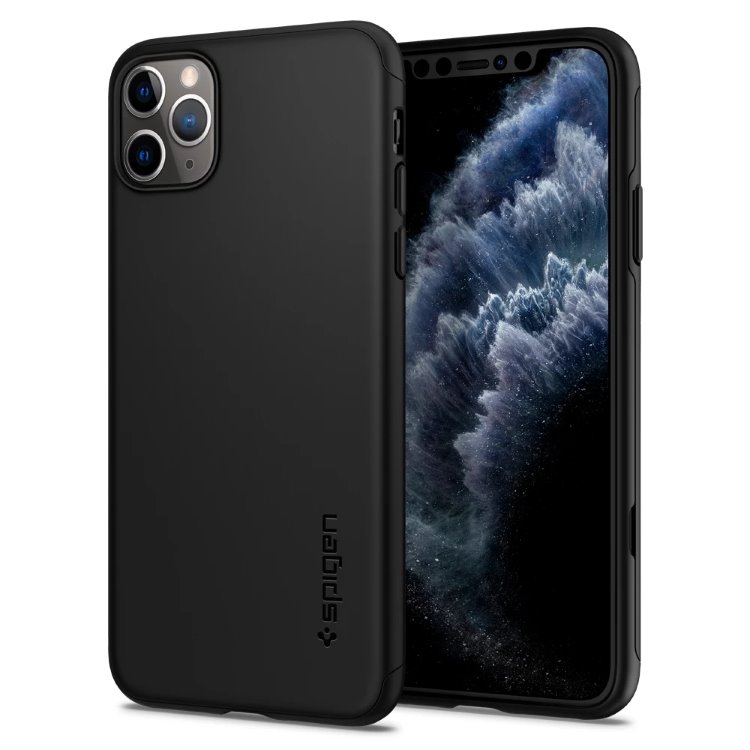 Tok Spigen Thin Fit Classic Apple iPhone 11 Pro, Black Tok Spigen Thin Fit Classic Apple iPhone 11 Pro, Black