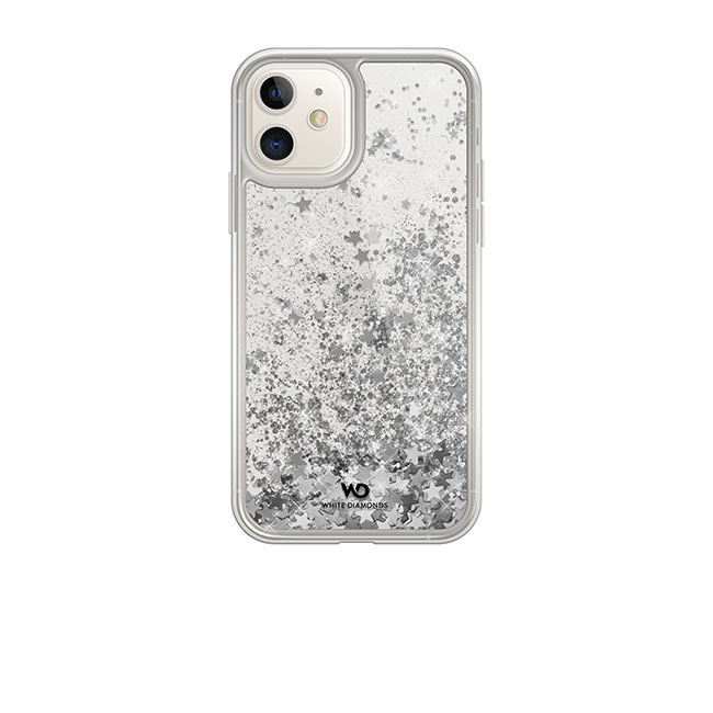 Tok White Diamonds Sparkle for Apple iPhone 11, Silver Stars