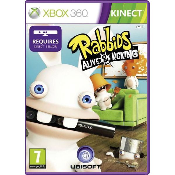 Raving Rabbids: Alive & Kicking [XBOX 360] - BAZÁR (Használt áru)