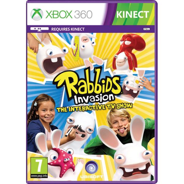 Rabbids Invasion: The Interactive TV Show [XBOX 360] - BAZÁR (használt termék)