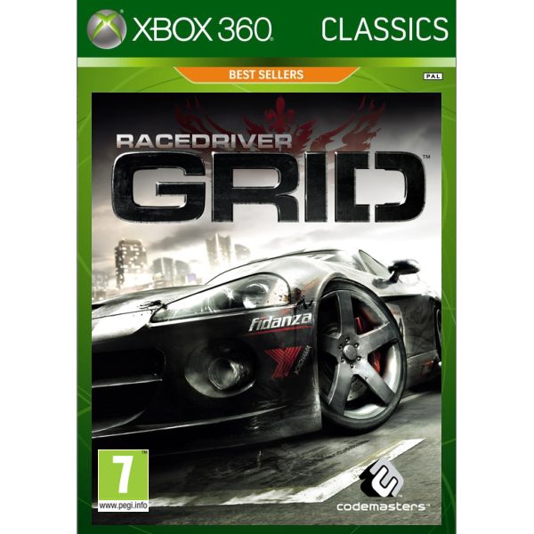 Race Driver GRID - XBOX 360- BAZÁR (használt termék)