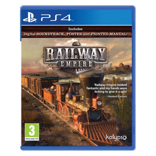 Railway Empire [PS4] - BAZÁR (használt)