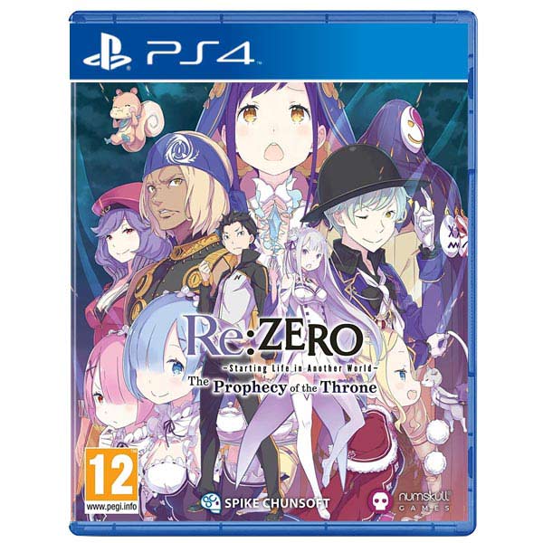 Re:ZERO - Starting Life in Another World: The Prophecy of the Throne [PS4] - BAZÁR (használt áru)