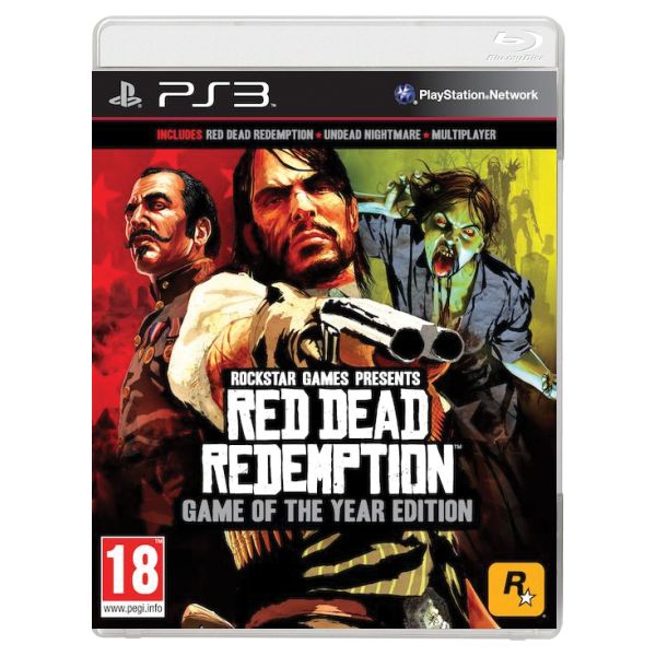 Red Dead Redemption (Game of the Year Edition)-PS3 - BAZÁR (használt termék)