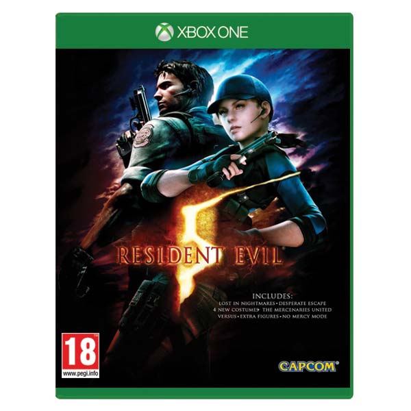 Resident Evil 5 [XBOX ONE] - BAZÁR (használt termék)