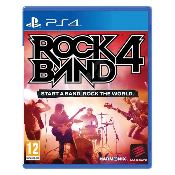 Rock Band 4  [PS4] - BAZÁR (használt termék)