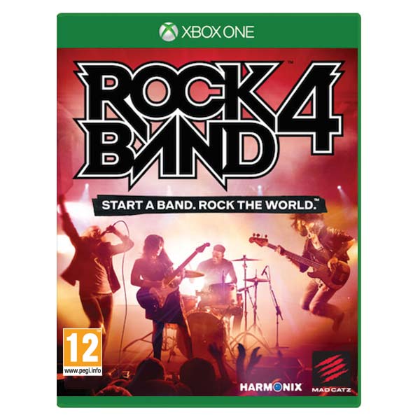 Rock Band 4  [XBOX ONE] - BAZÁR (Használt termék)