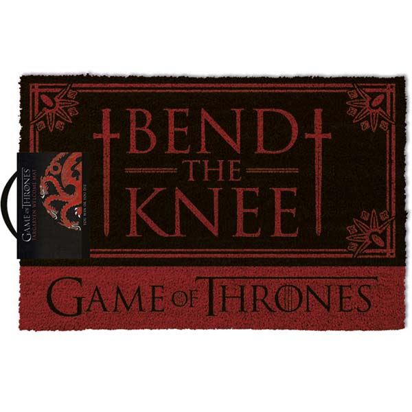 Lábtörlő Bend the knee (Game of Thrones)