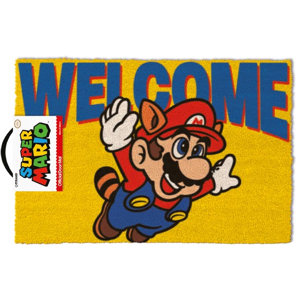 Lábtörlő Super Mario Welcome (Super Mario)