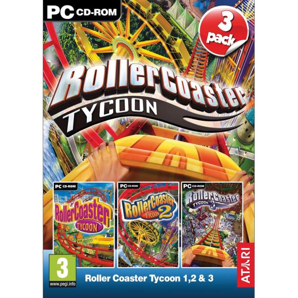 Rollercoaster Tycoon 1,2 & 3