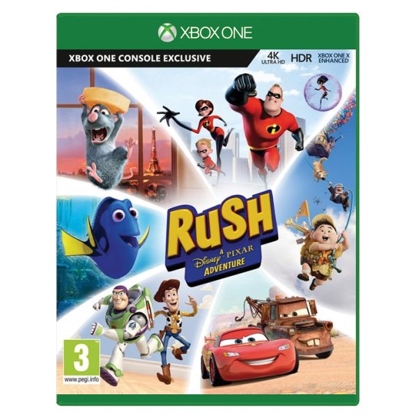Rush: A Disney Pixar Adventure CZ [XBOX ONE] - BAZÁR (használt)