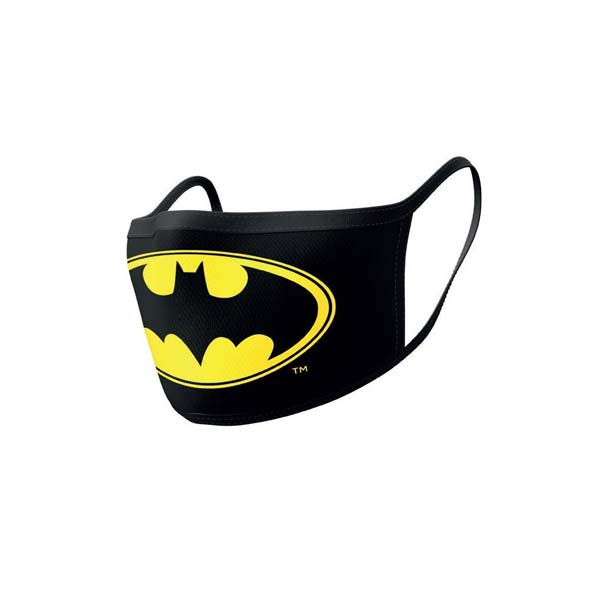 Szájmaszk Batman Logo, Batman (dupla csomagolás)