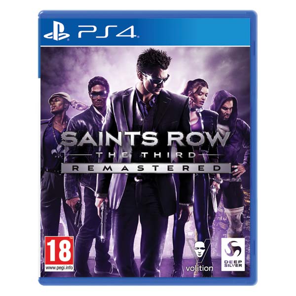 Saints Row: The Third (Remastered) CZ [PS4] - BAZÁR (használt áru)