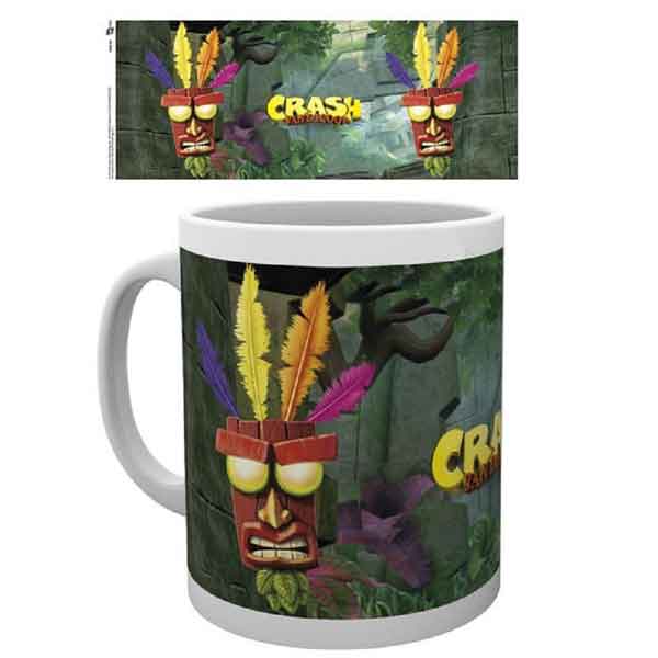 Bögre Crash Bandicoot Aku Aku