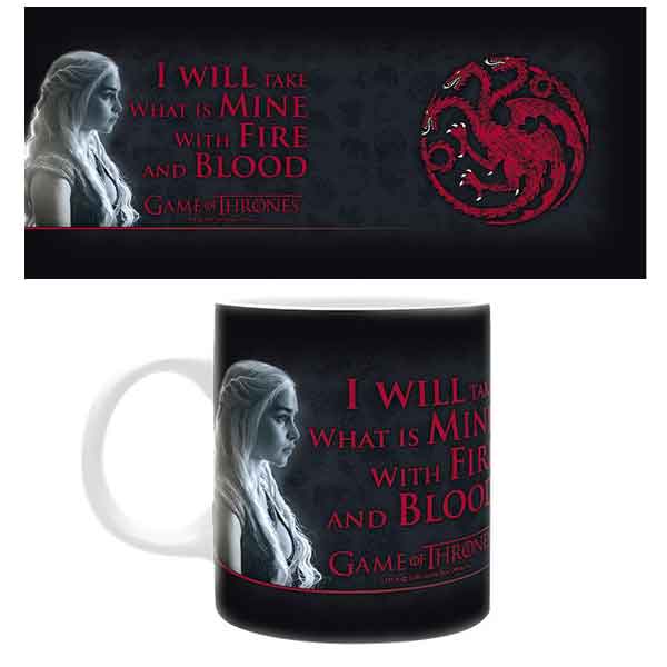 Bögre Game of Thrones - Fire and Blood