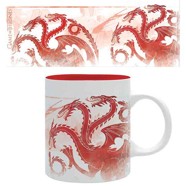 Bögre Game of Thrones - Red Dragon