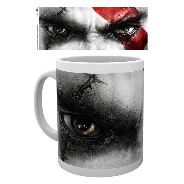 Bögre God of War - Kratos Eyes