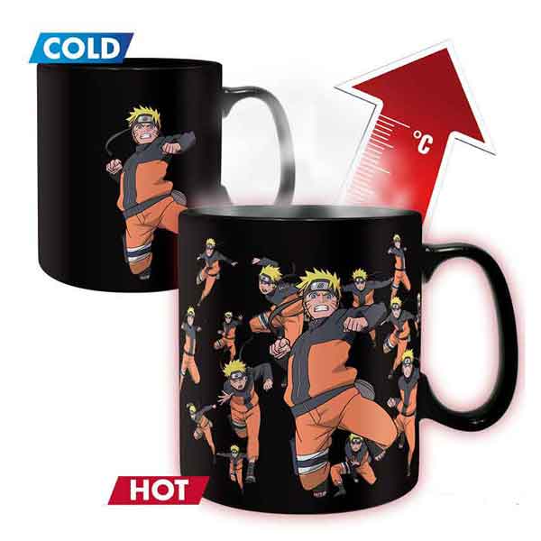 Naruto Shippuden Naruto Multicloning Heat Change  Bögre
