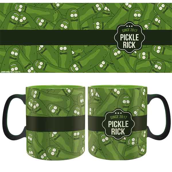 Csésze Rick and Morty Pickle Rick 0,46 l