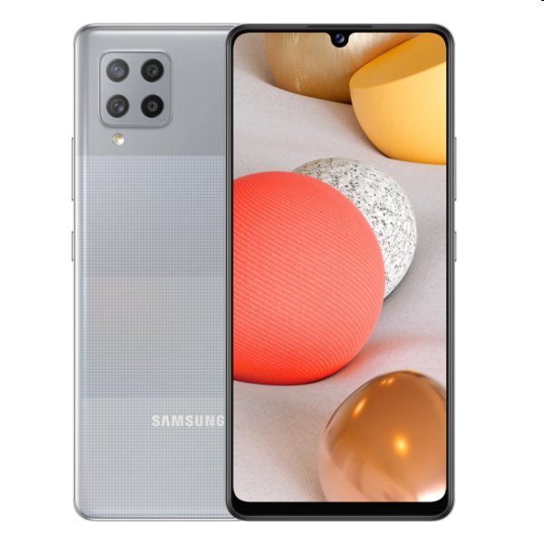 Samsung Galaxy A42 5G - A426B, Dual SIM, 4/128GB, light grey - EU disztribúció