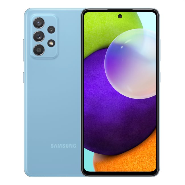 Samsung Galaxy A52 - A525F, 6/128GB, blue, C osztály - használt, 12 hónap garancia Samsung Galaxy A52 - A525F, 6/128GB, blue, C osztály - használt, 12 hónap garancia