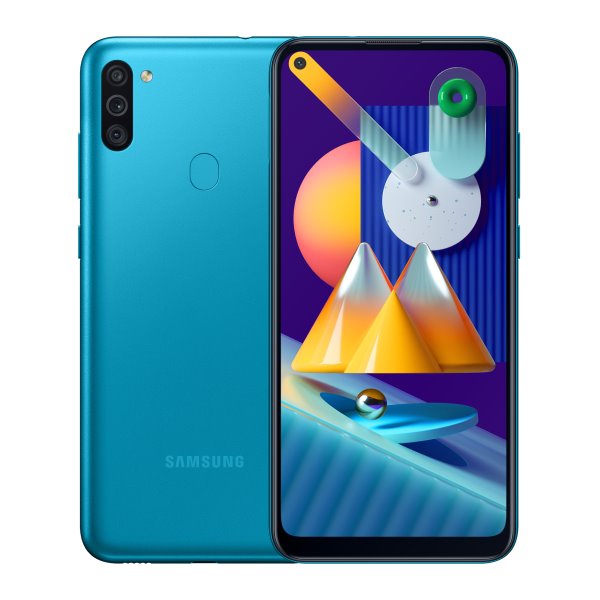 Samsung Galaxy M11 - M115F, 3/32GB, blue | C osztály - használt, 12 hónap garancia