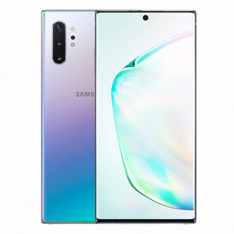 Samsung Galaxy Note 10 Plus - N975F, Dual SIM, 12/512GB, Aura Glow, C osztály - használt, 12 hónap garancia